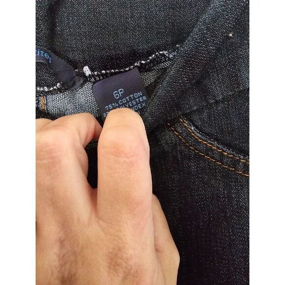 Westbound Petites 6P Pants Park Avenue Fit Denim looking - Picture 3 of 7